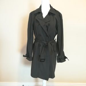 GAP gray trench coat